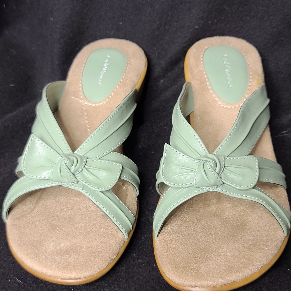 Mint Sandals